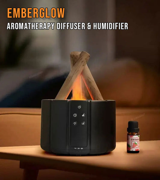BonFire™ Simulated Campfire Flame Aroma Diffuser & Humidifier