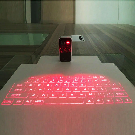 KeyBeam™ Portable Bluetooth Virtual Laser Keyboard